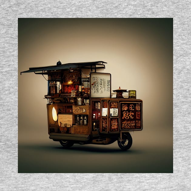 Steampunk Tokyo Ramen Cart by Grassroots Green